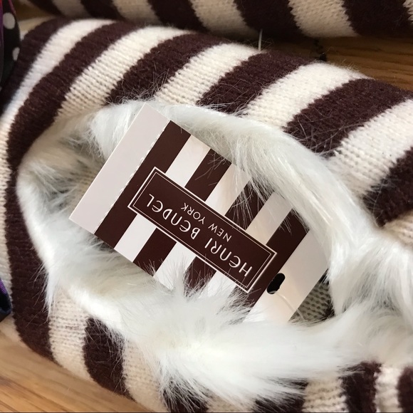 Henri Bendel Cashmere x Faux Fur Slippers - Picture 5 of 8